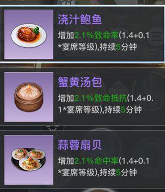 《以一人之下手游美食大赛应援攻略》（打造最强美食团队）